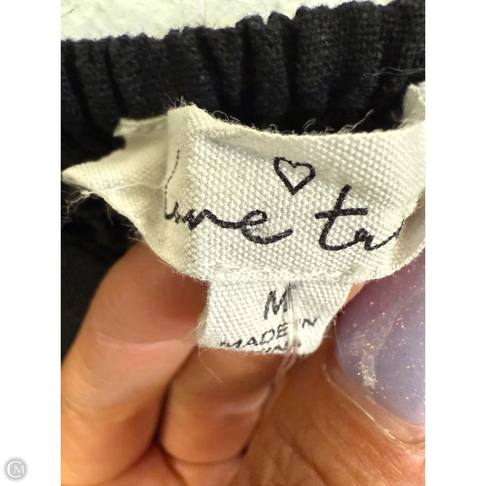 Dress Casual Short By Love Tree In Black, Size: M
