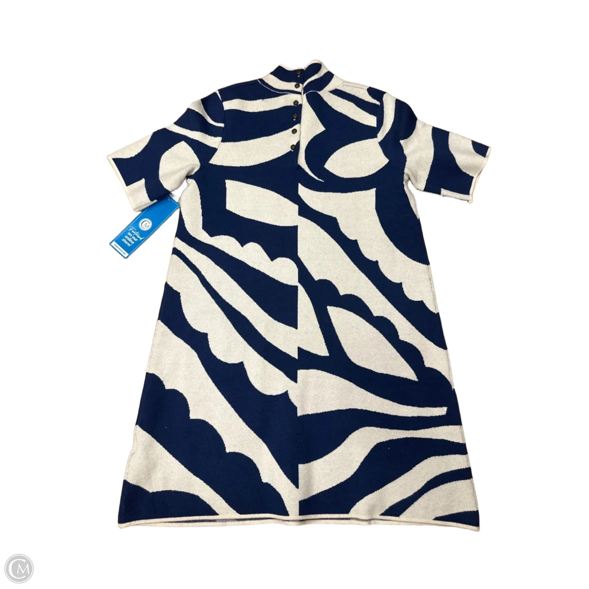 Dress Casual Short By Maeve In Blue, Size: M