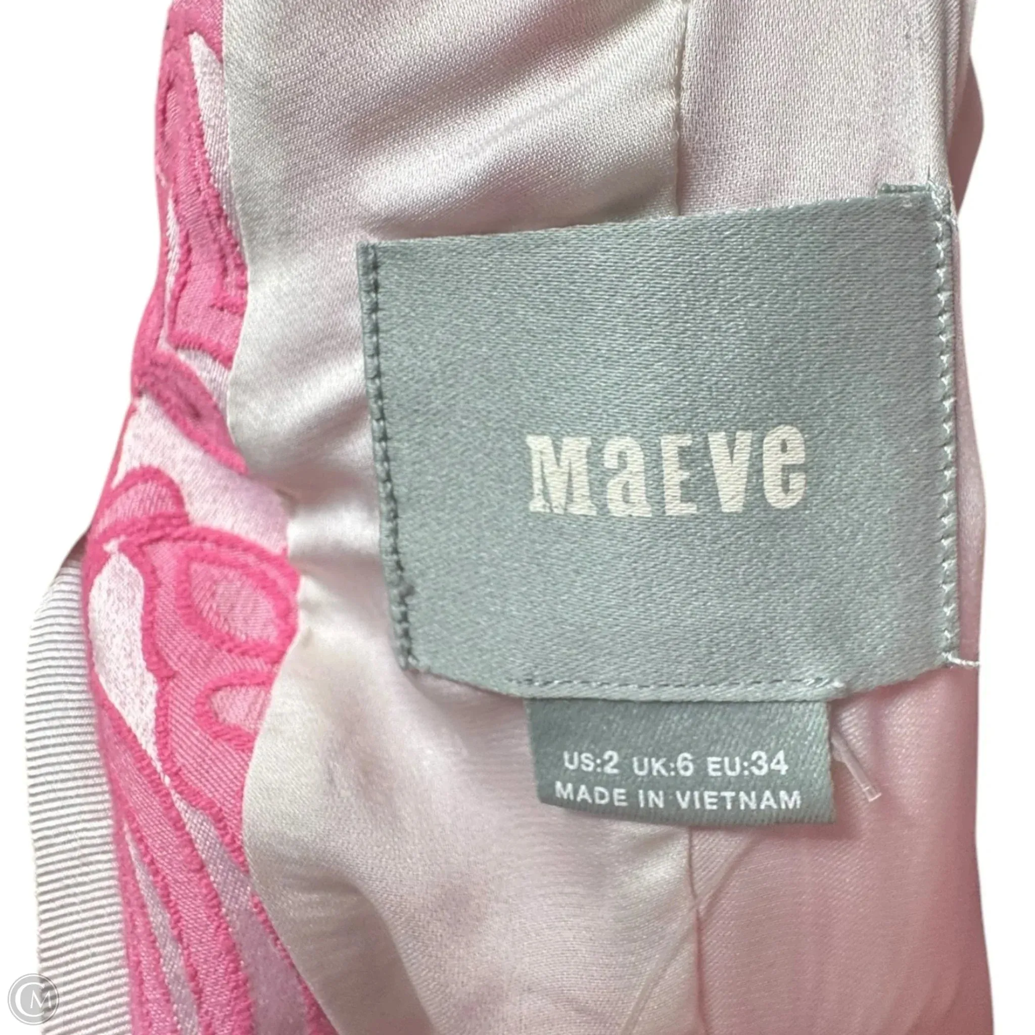 Dress Casual Short By Maeve In Pink, Size: 2