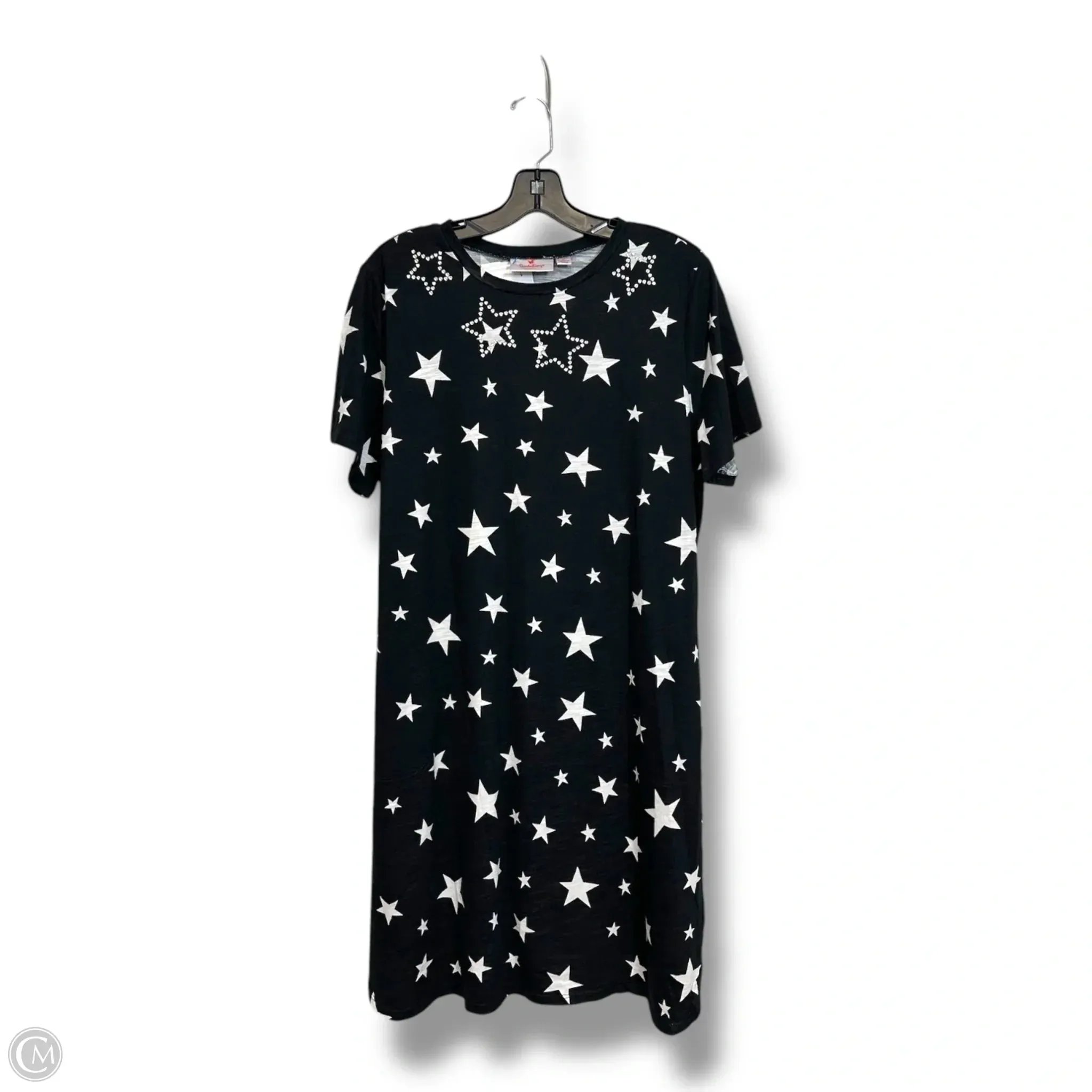 Dress Casual Short By Quaker Factory In Black, Size: M