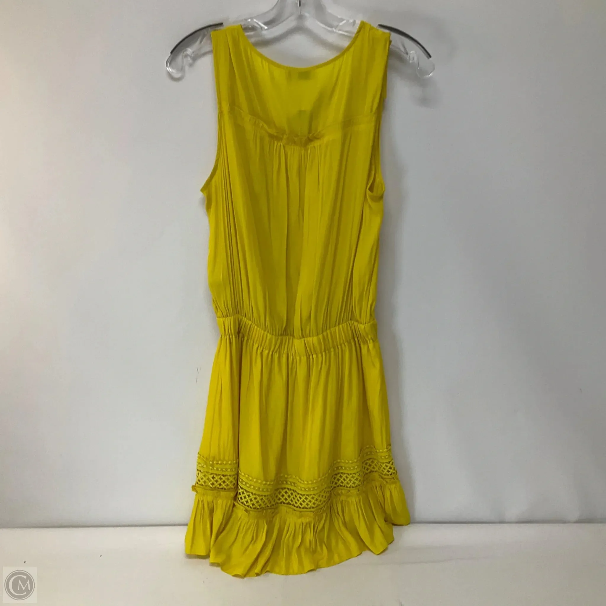 Dress Casual Short By Ramy Brook In Yellow, Size: M