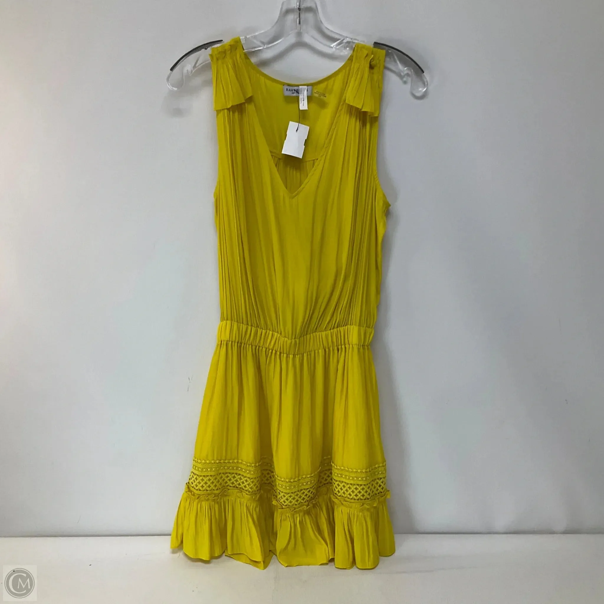 Dress Casual Short By Ramy Brook In Yellow, Size: M