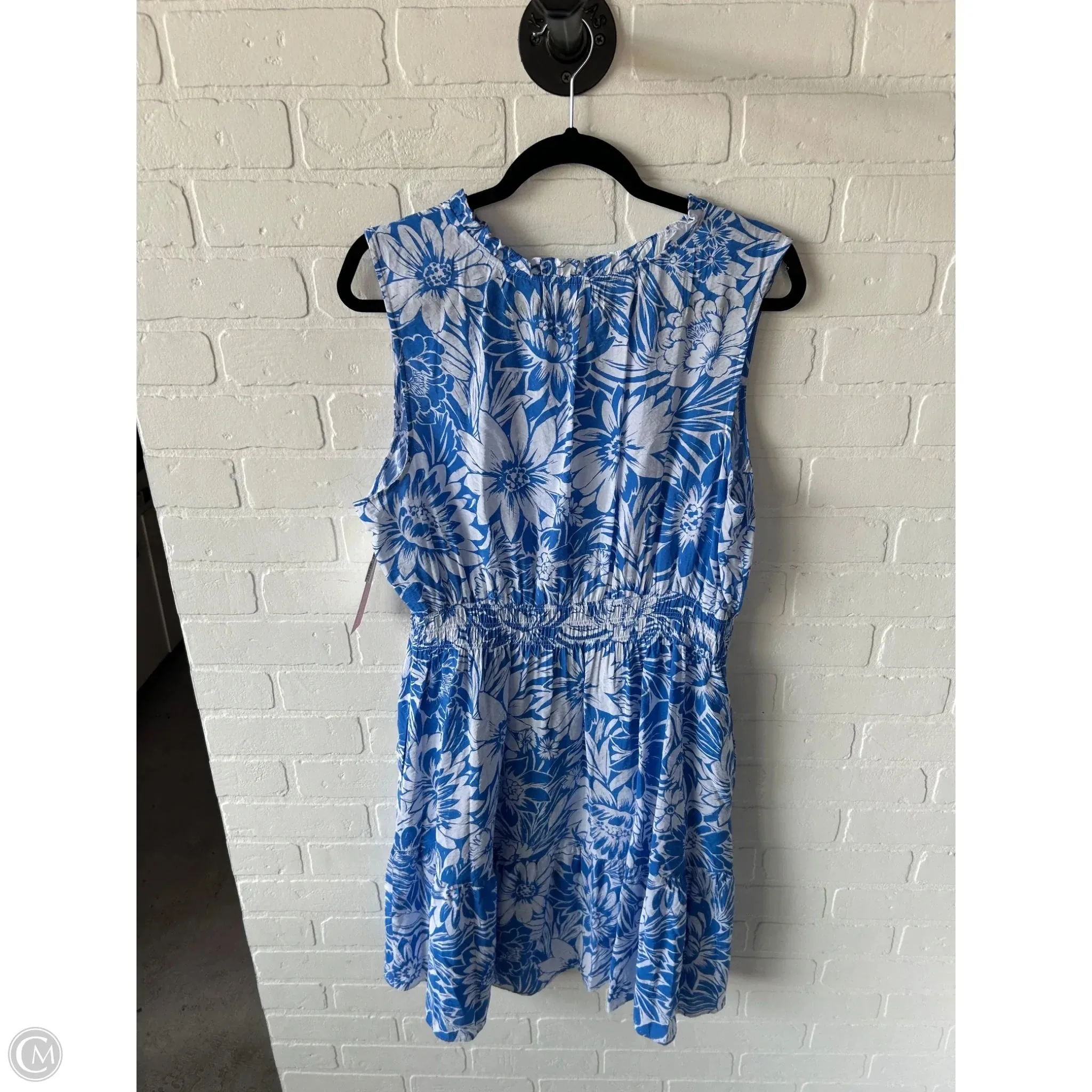 Dress Casual Short By Sonoma In Blue & White, Size: Xxl