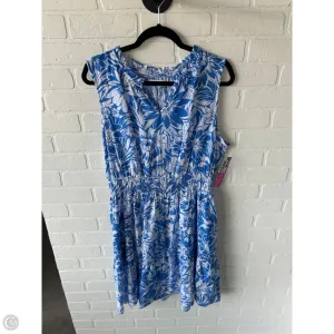 Dress Casual Short By Sonoma In Blue & White, Size: Xxl
