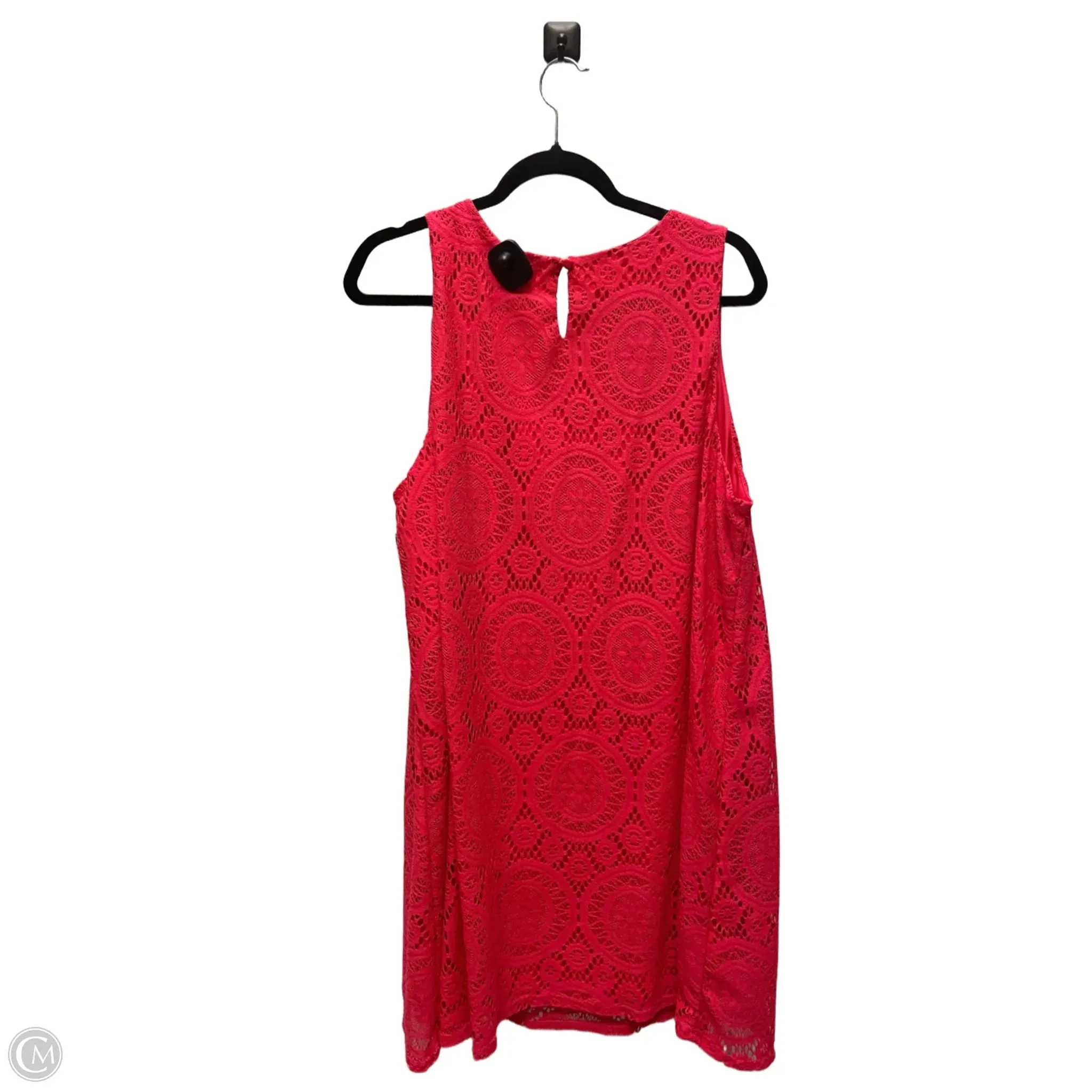 Dress Casual Short By Tacera In Pink, Size: 3x