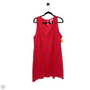 Dress Casual Short By Tacera In Pink, Size: 3x