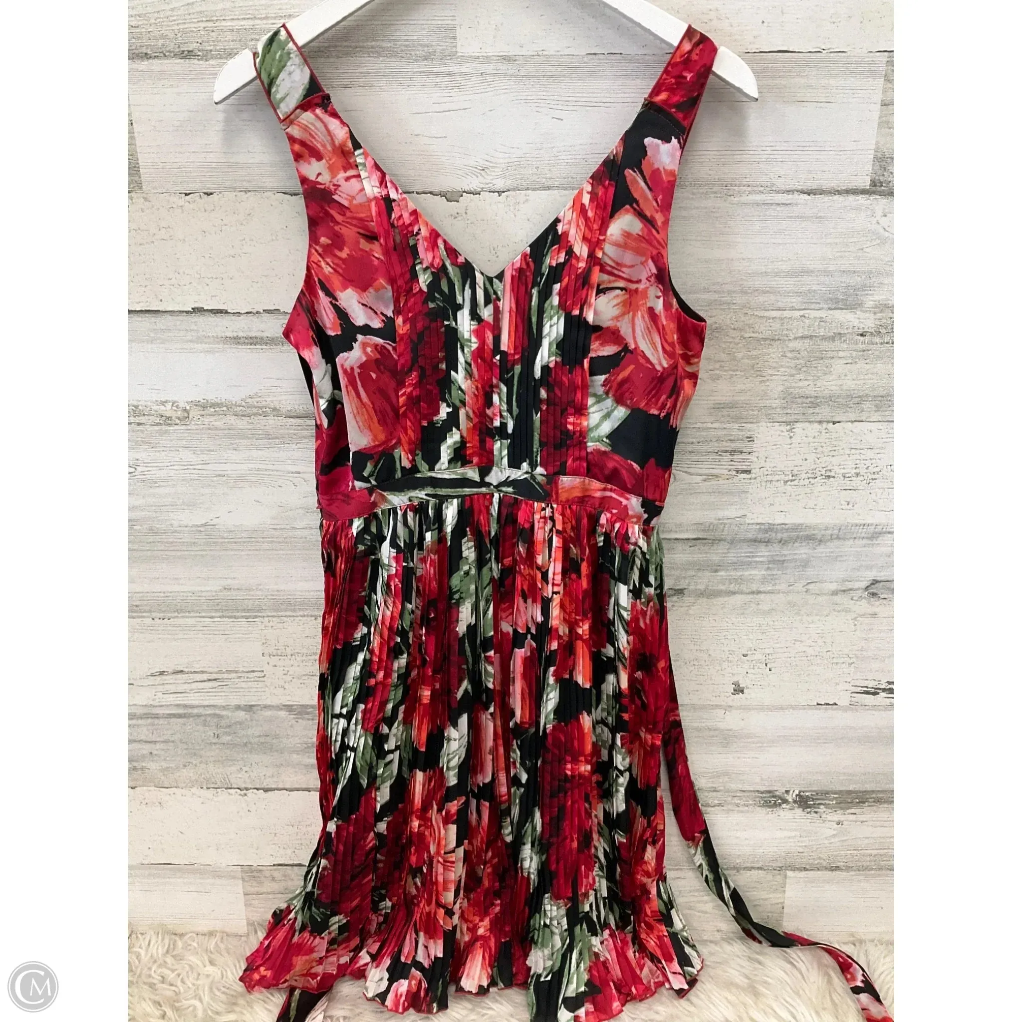 Dress Casual Short By White House Black Market In Red, Size: S