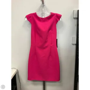 Dress Casual Short By Zara In Pink, Size: S