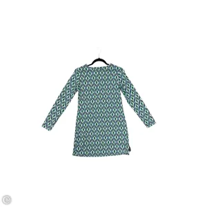 Dress Casual Short By Zara Women In Blue & Green, Size: 4
