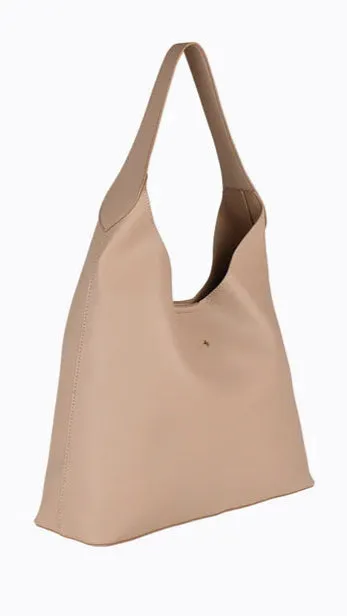 Duke Hobo Bag - Nude PU