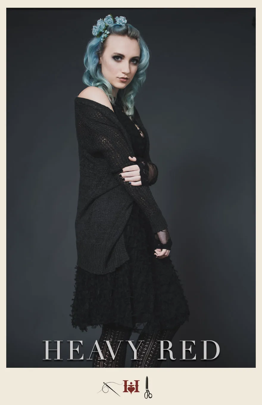Grey Shadows Sweater Jacket