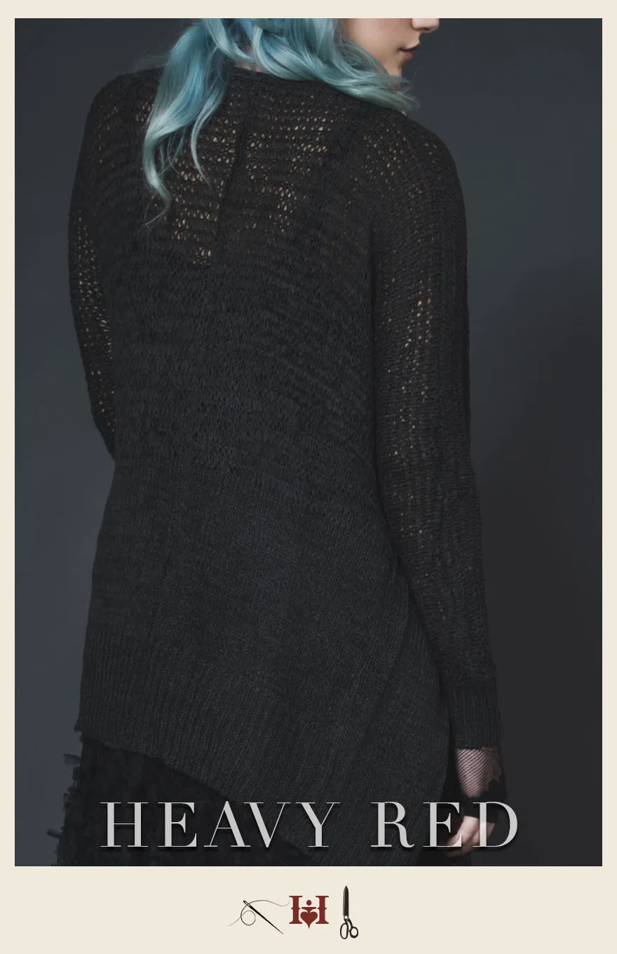 Grey Shadows Sweater Jacket