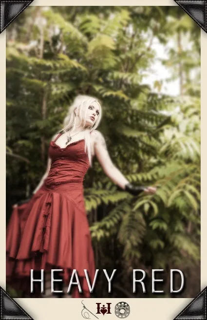 Lost In Wonder Crimson Tea Dress