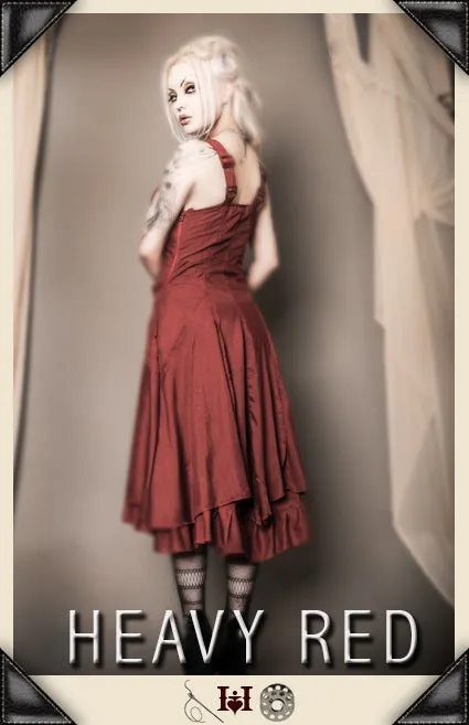 Lost In Wonder Crimson Tea Dress