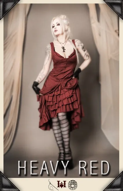 Lost In Wonder Crimson Tea Dress