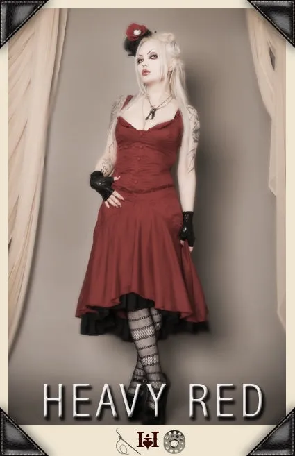 Lost In Wonder Crimson Tea Dress