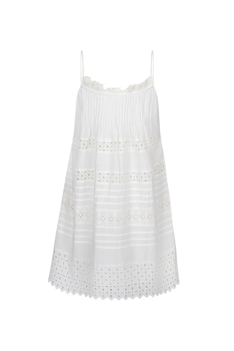Love in the Afternoon Lace Mini Dress