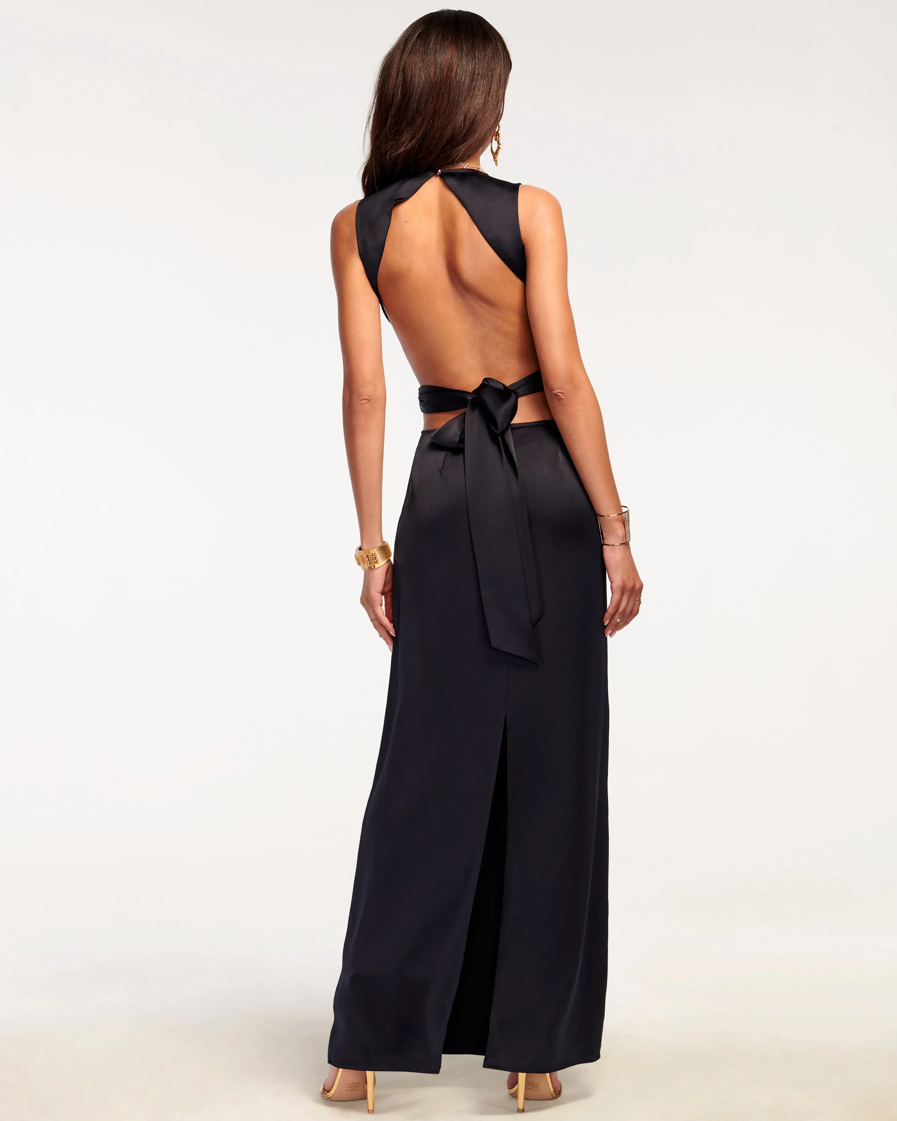 Milan Open Back Gown