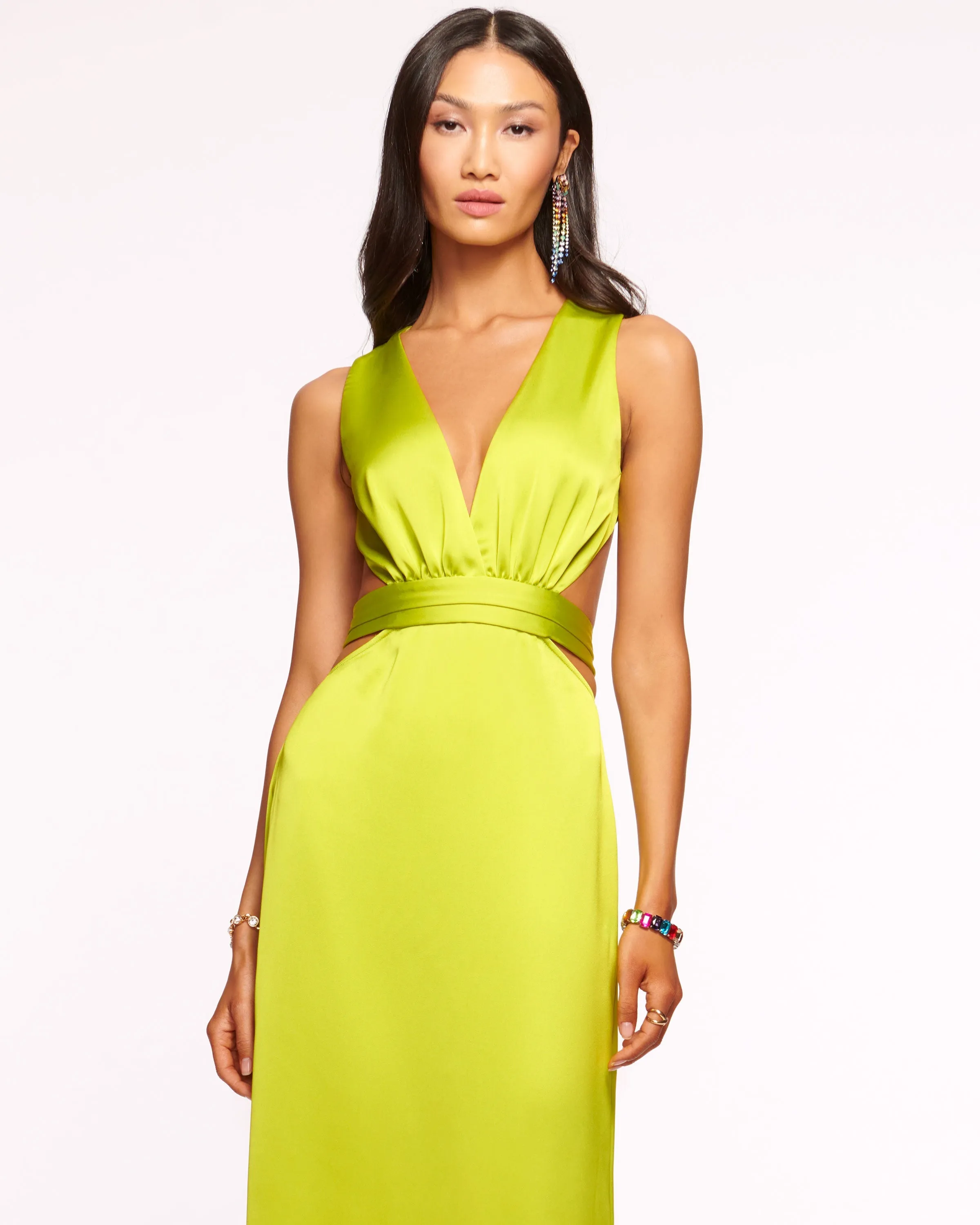 Milan Open Back Gown