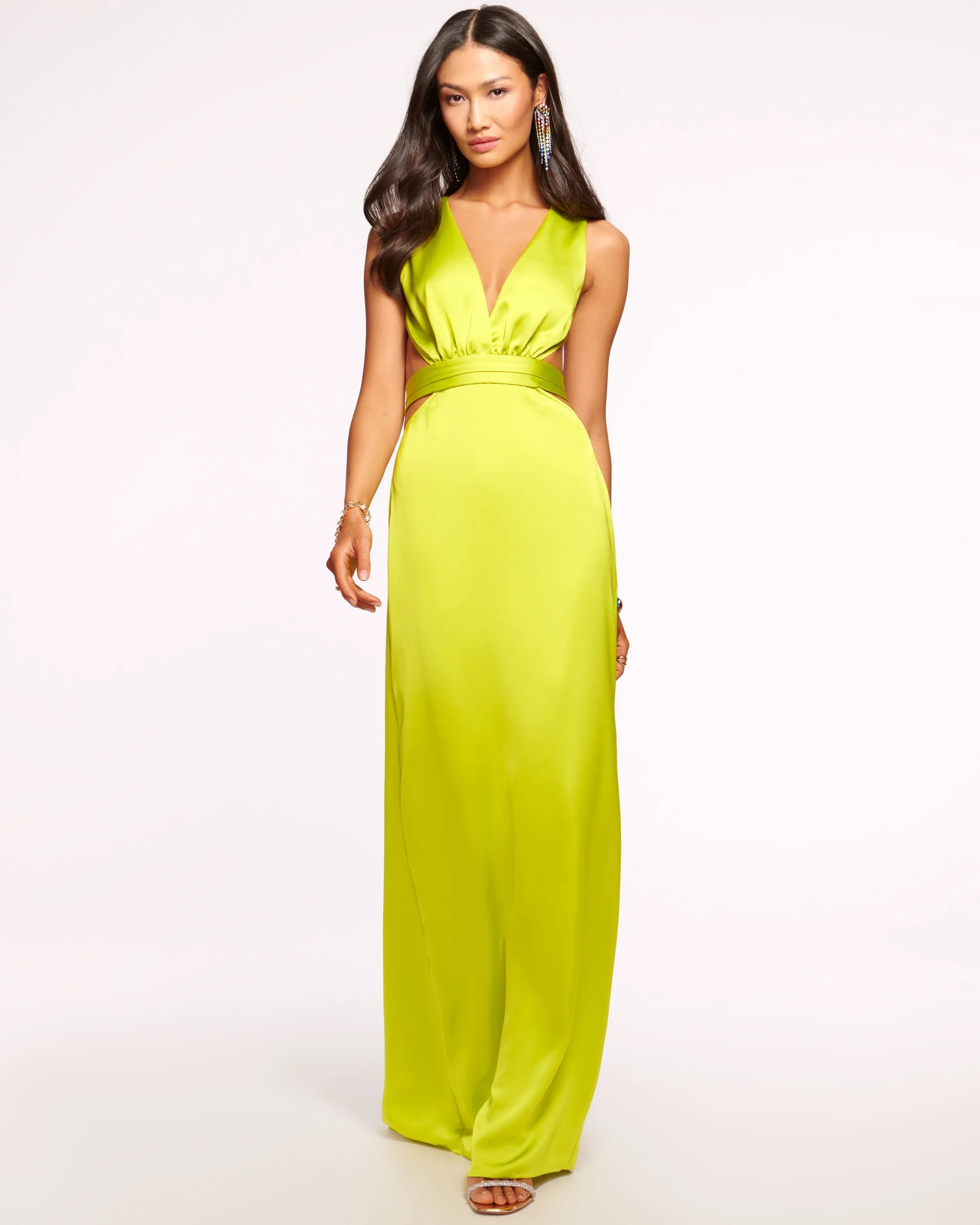 Milan Open Back Gown