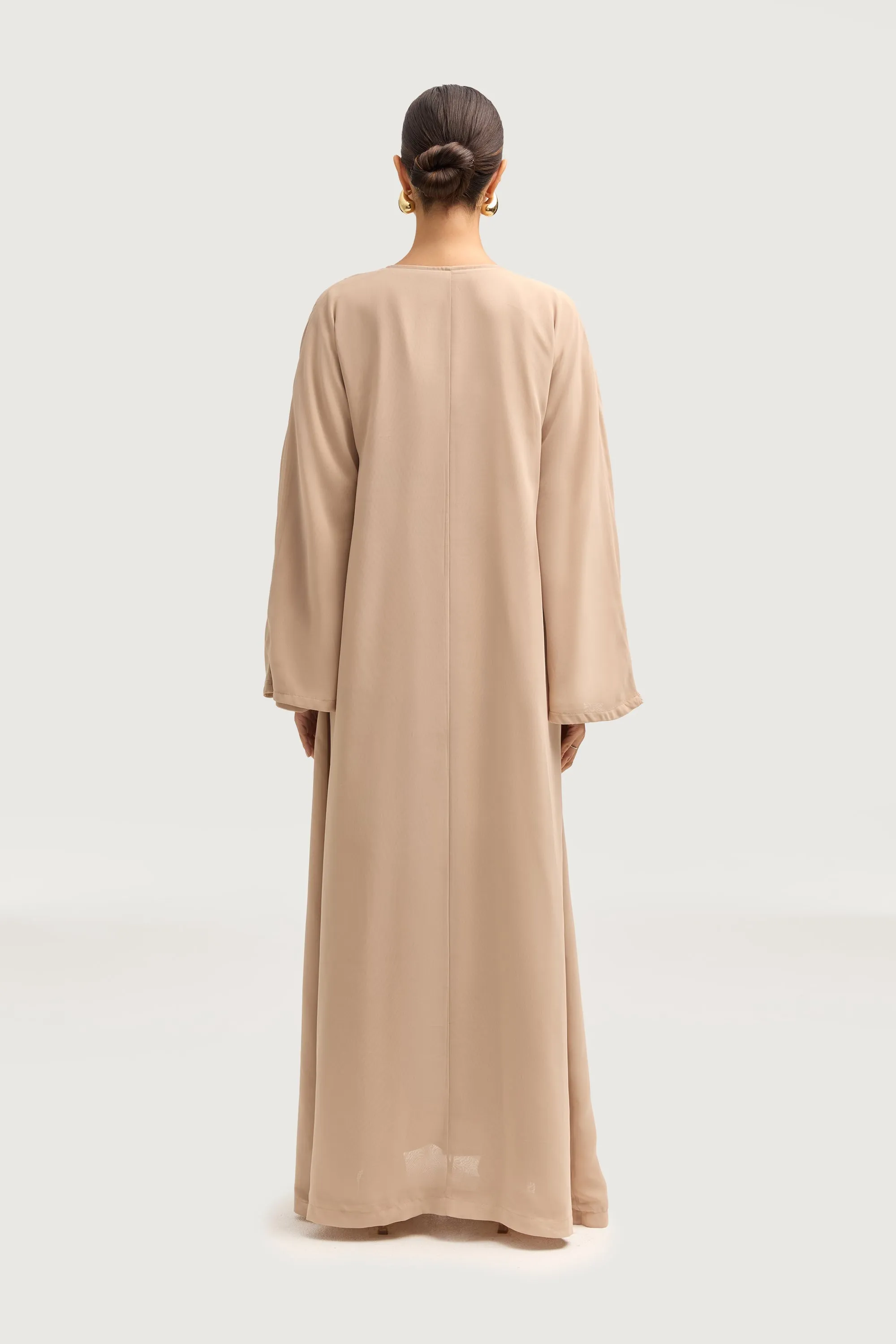 Nevene Chiffon Maxi Skirt - Stone