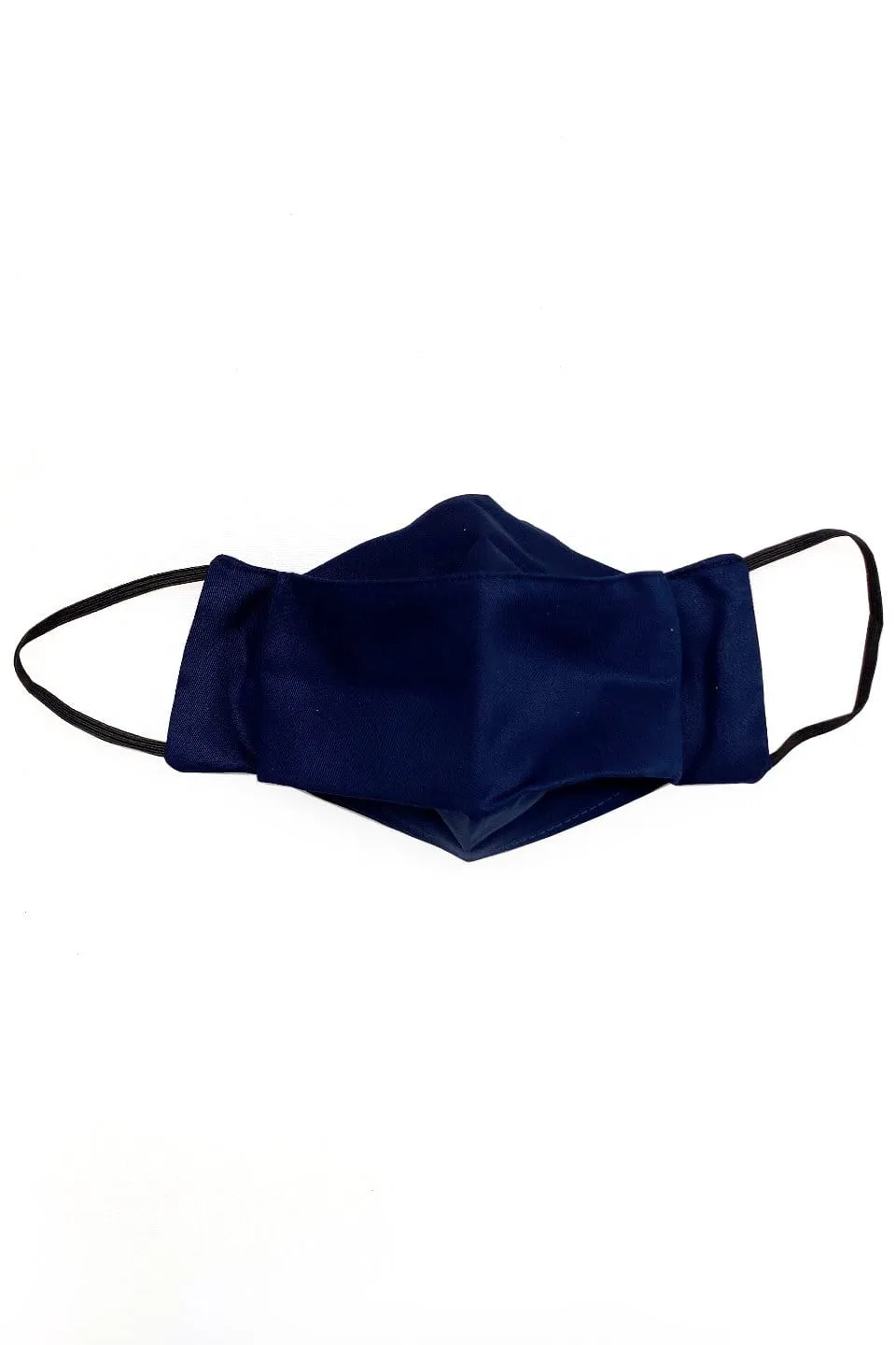 New Navy Mask (Box Pleated w Filter Pocket)