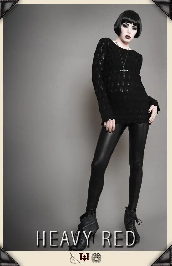 Notorious Demeanor Black Leggings
