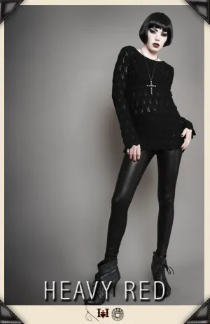 Notorious Demeanor Black Leggings