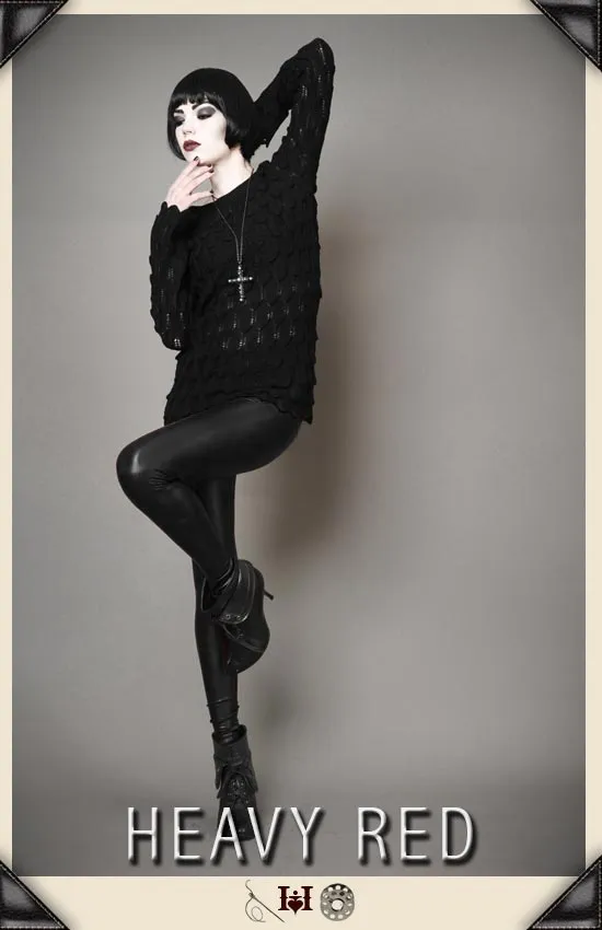 Notorious Demeanor Black Leggings