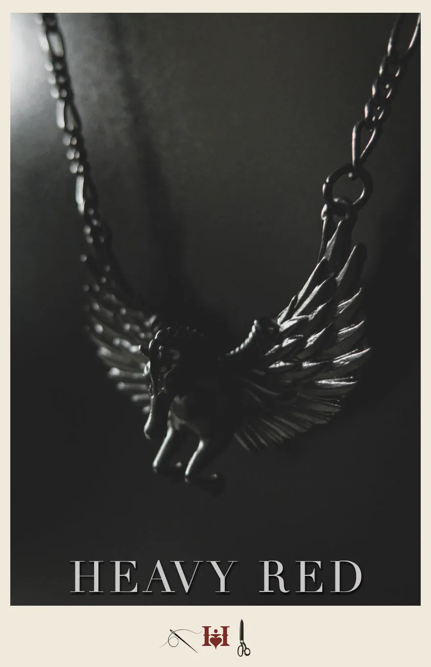 Pegasus Noir Necklace