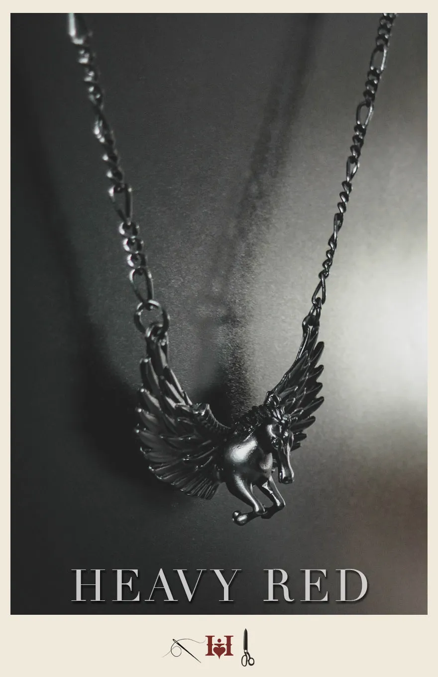 Pegasus Noir Necklace