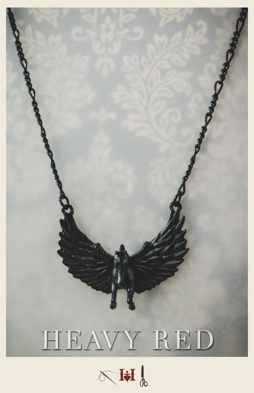 Pegasus Noir Necklace