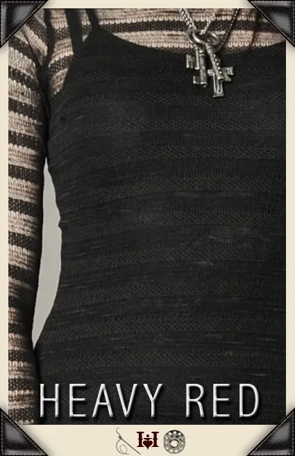 Raven's Lace Net Long Shirt