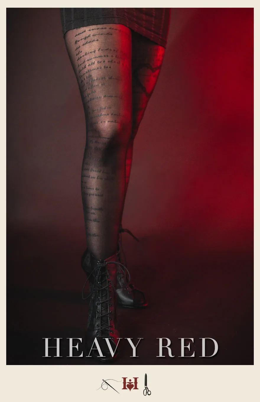 Read My Thoughts Full Length Stockings
