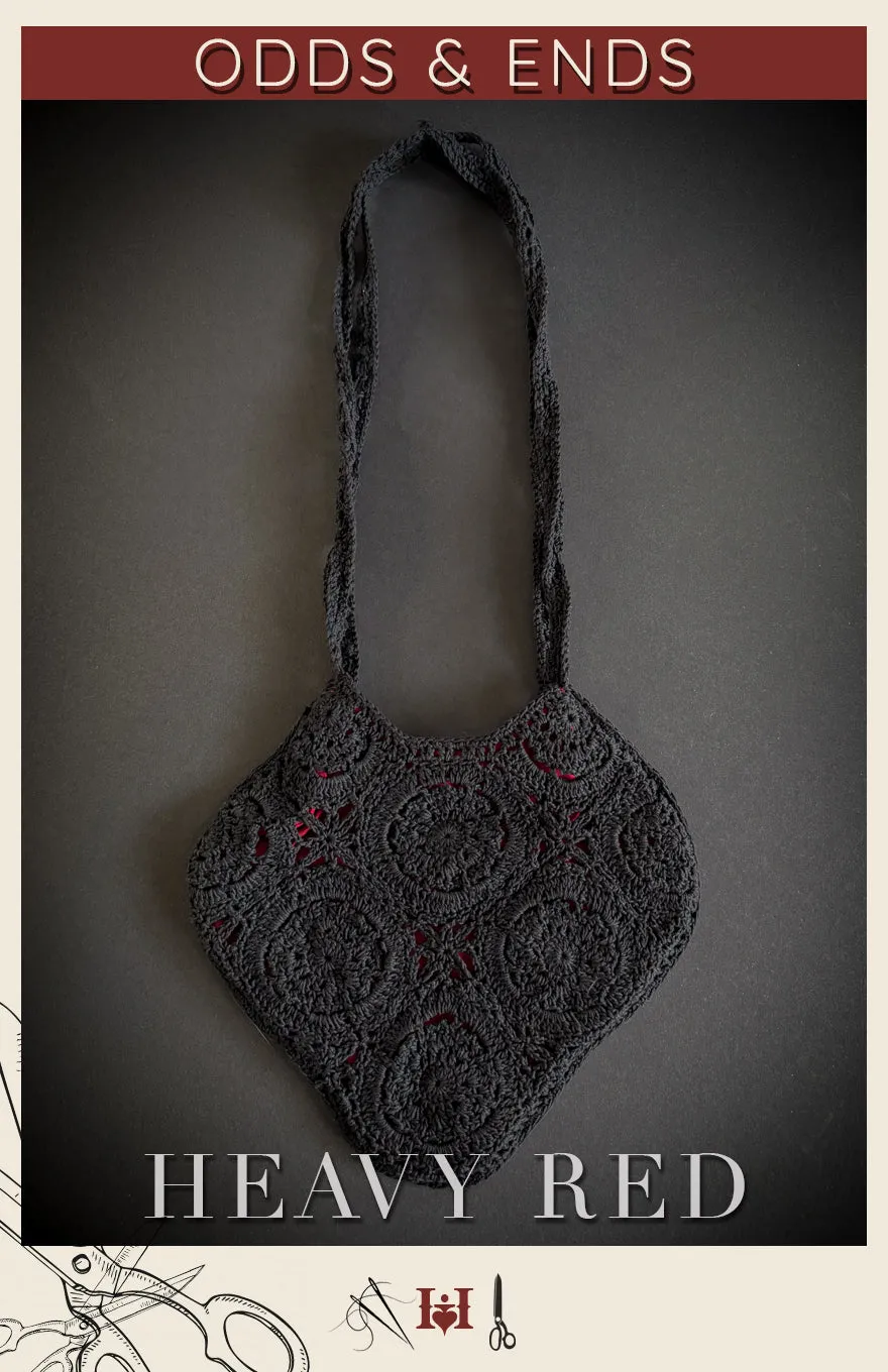 Sample - Lace Peek-a-boo Fabric Purse