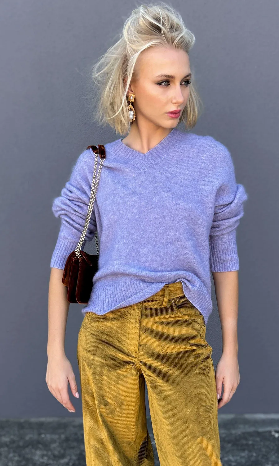Second Female Daybreak Knit - Lavender