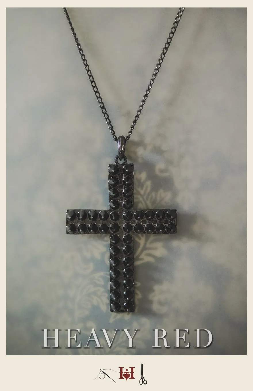 Spicate Cross Necklace