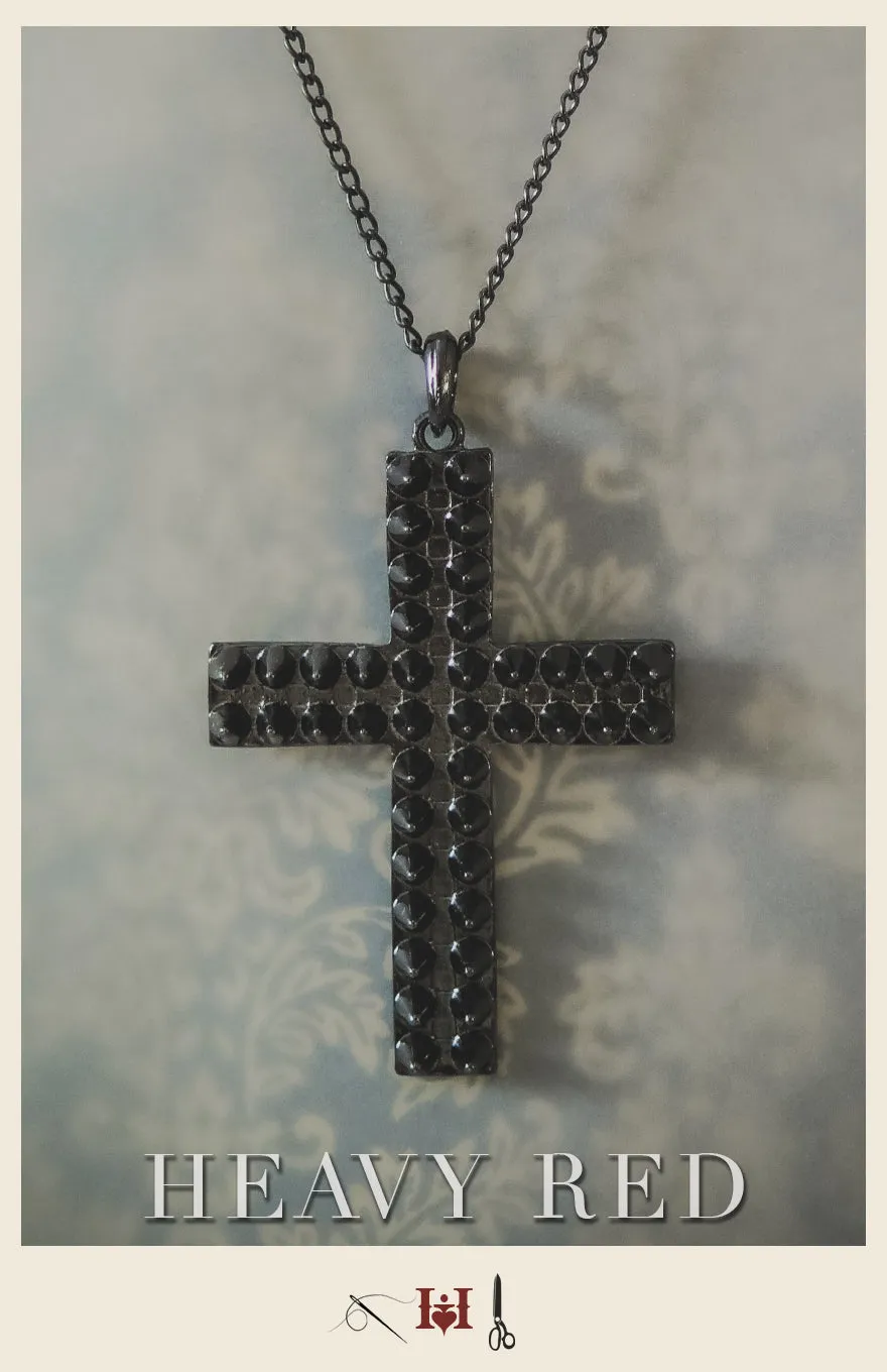Spicate Cross Necklace