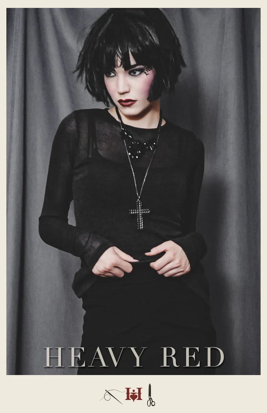 Spicate Cross Necklace