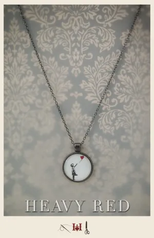 The Red Balloon Picture Necklace