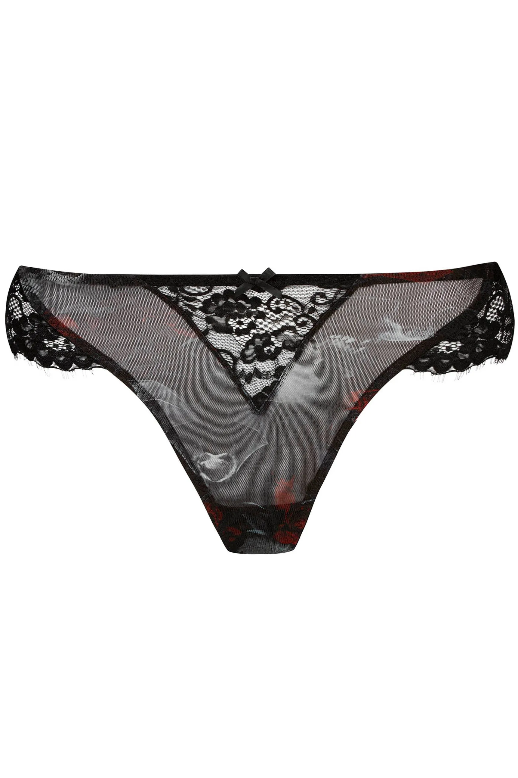 Wild Rose Mesh Panty